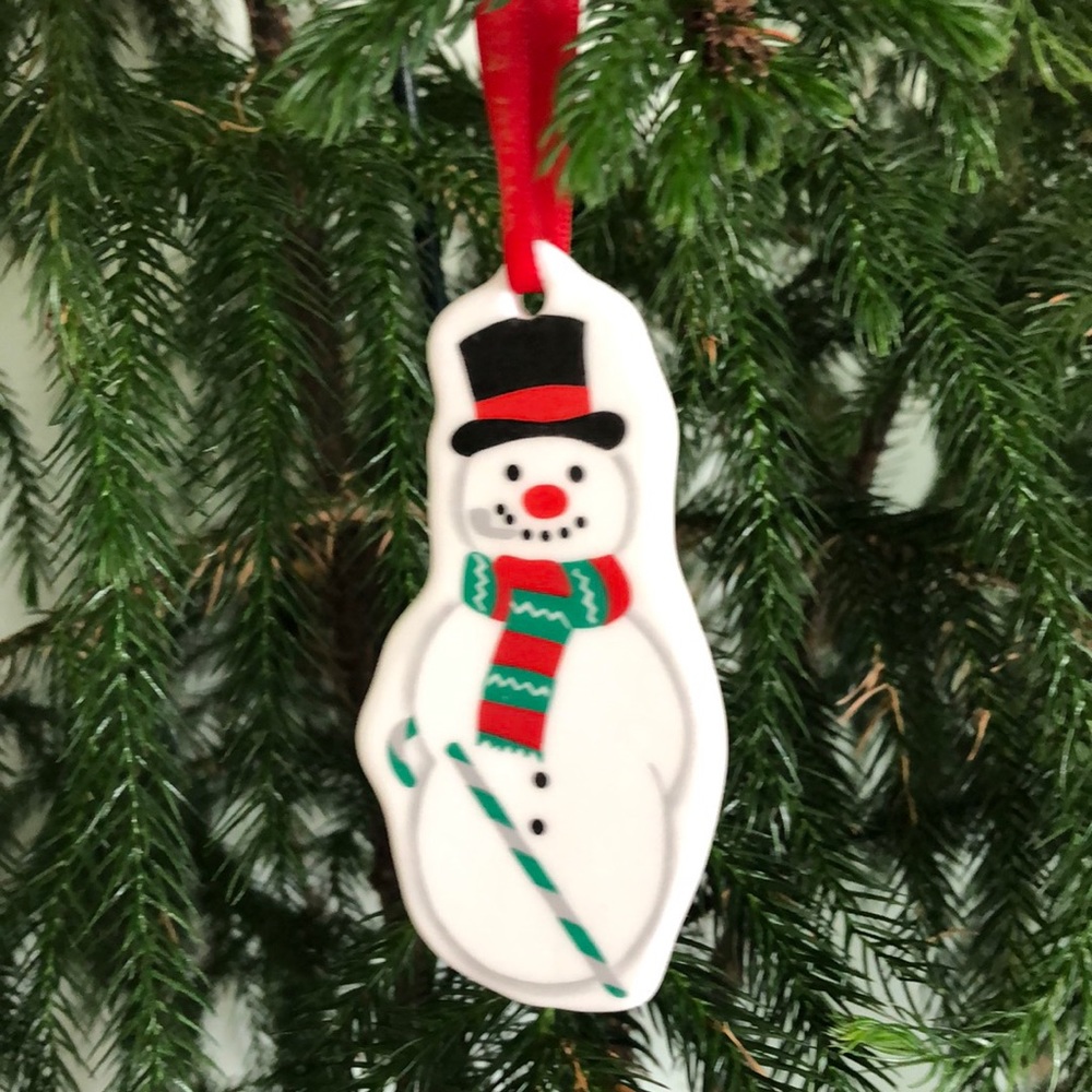 Frosty the Snowman Ceramic Ornament Royal Tara